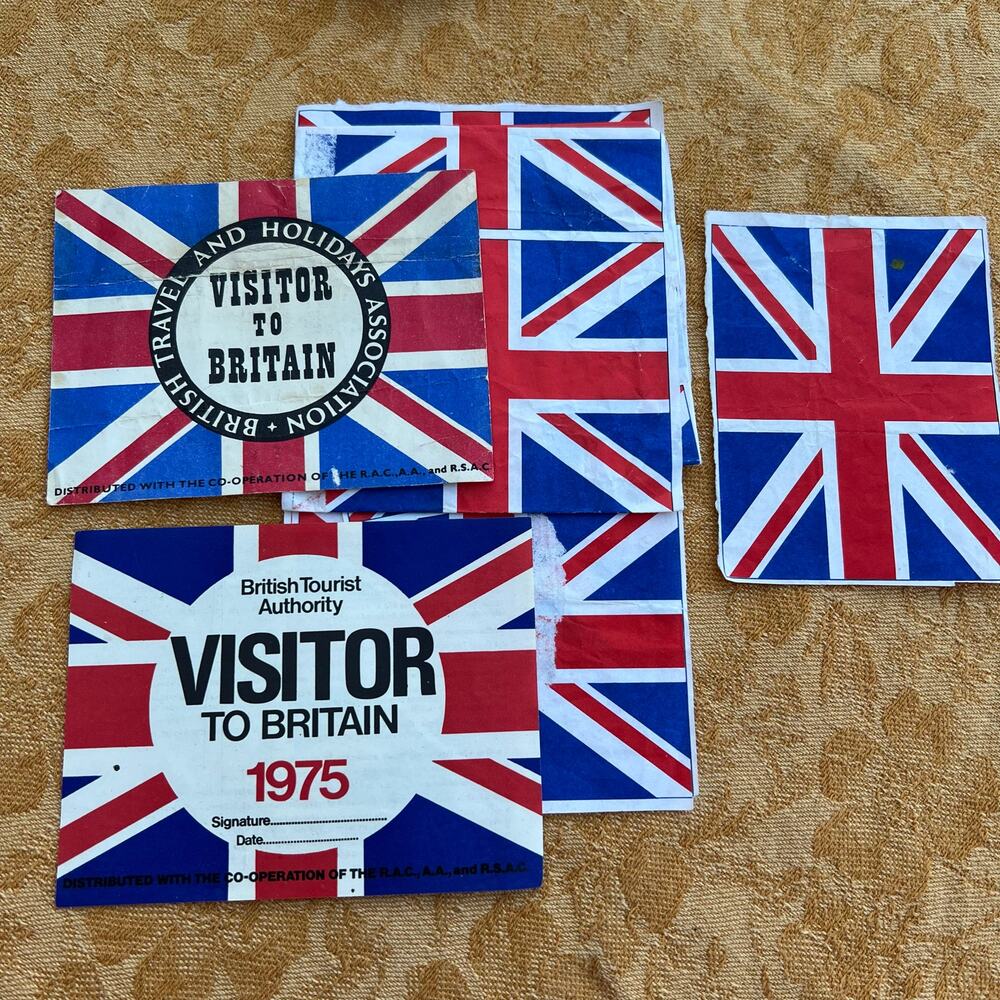 Visitor to Britain Pass 1975